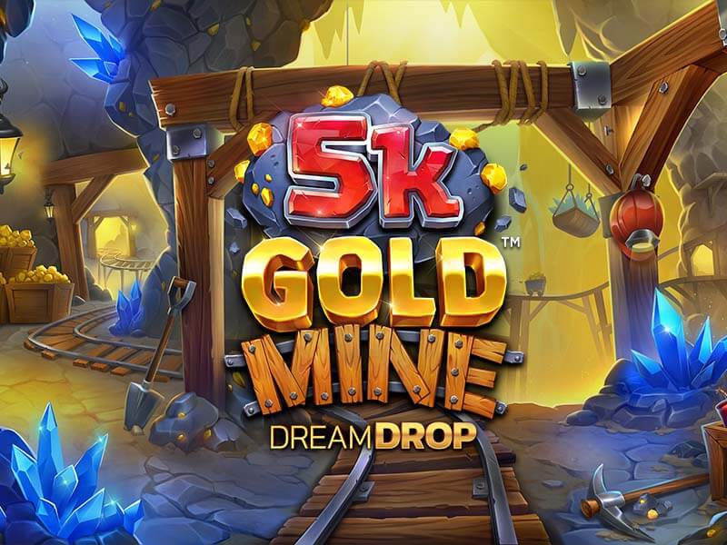 Promoção para o jogo de slot 5K Gold Mine Dream Drop em KT Slots