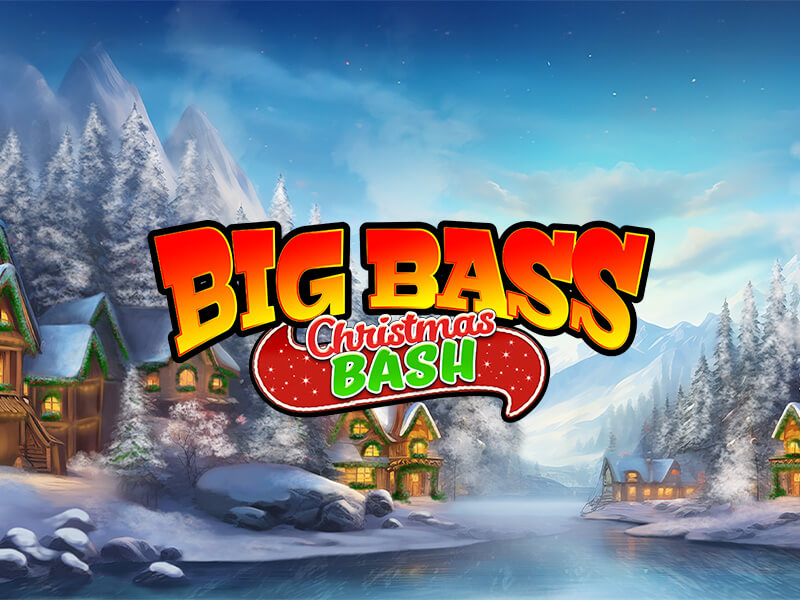 Big Bass Christmas Bash - Imagem de jogo de pesca temático